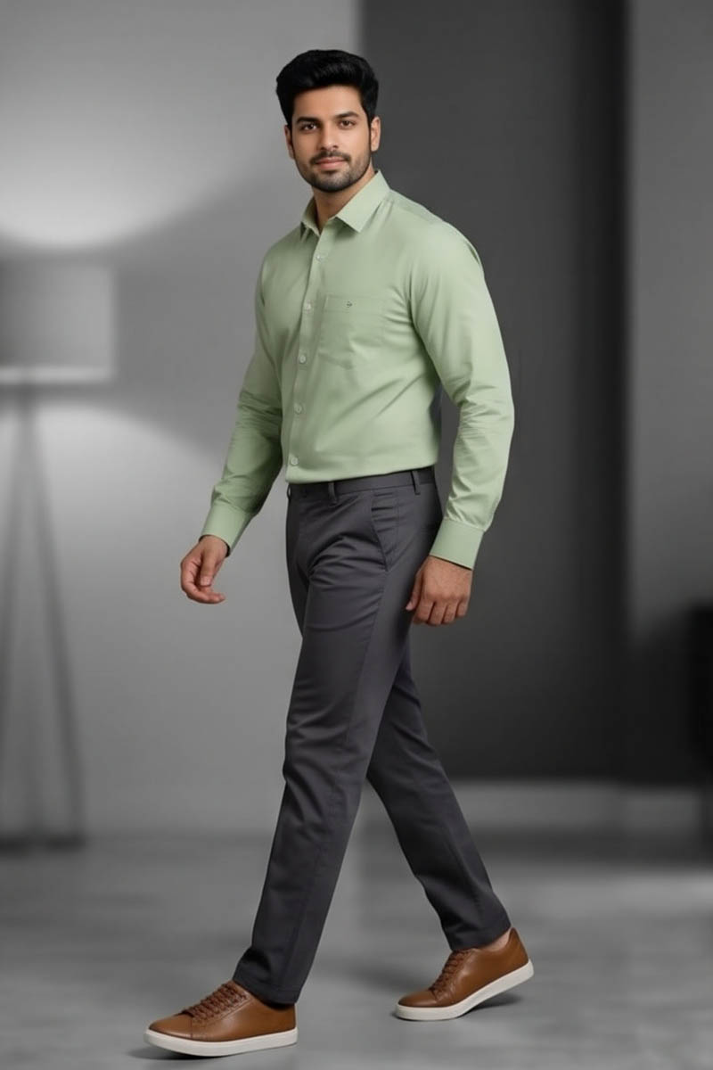 Sage Breeze Shirt - L-Green - 5