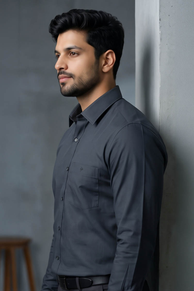 Graphite Premium Shirt -D-Grey - 4