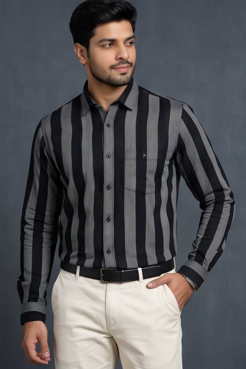Royal Black Shirt - Black - 2