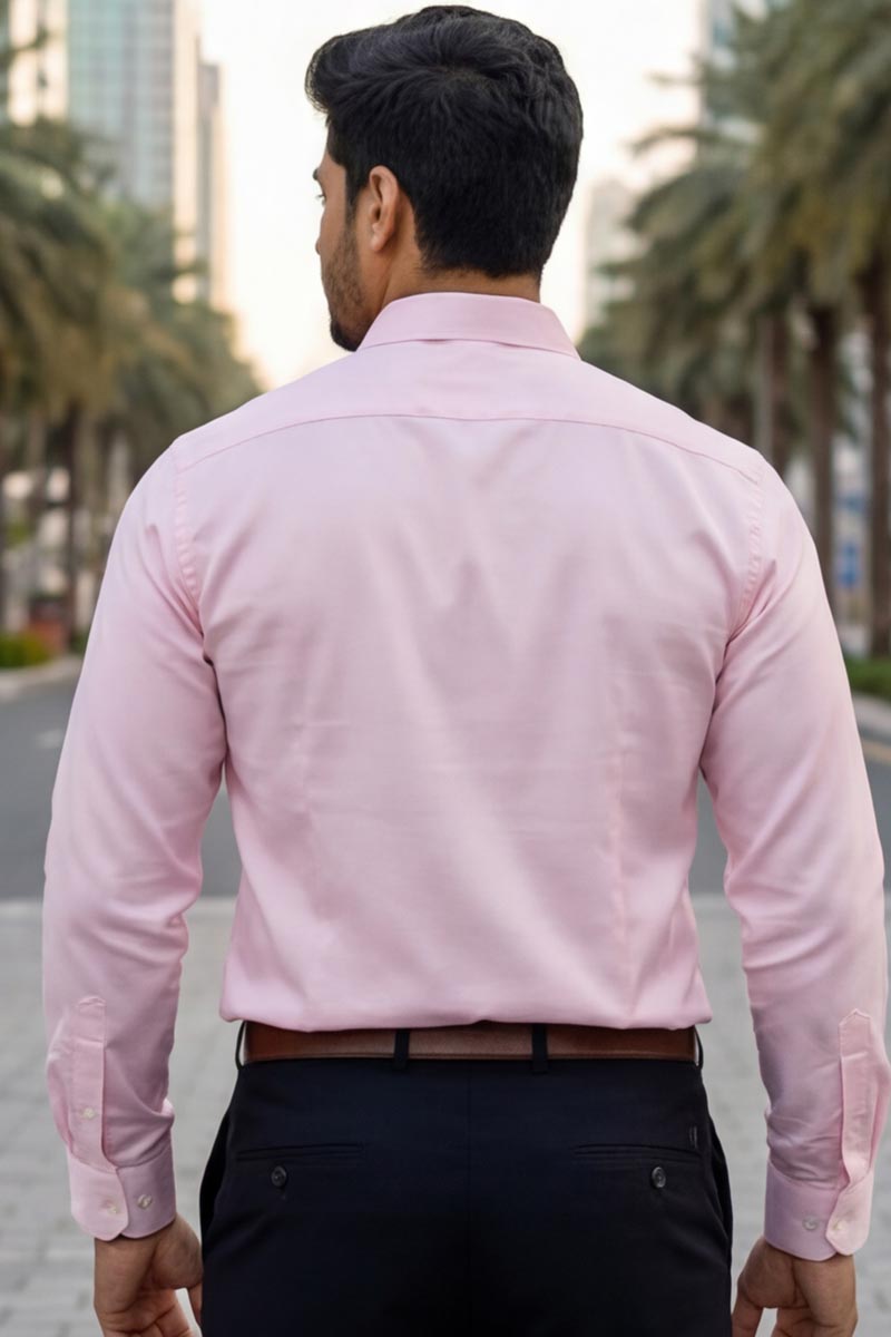 SmartEase Semi-Formal Shirt – Pink - 6
