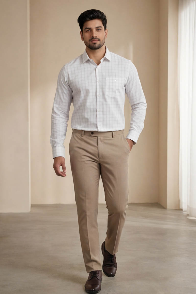 Modern Executive Formal Wear - L-Grey - 4