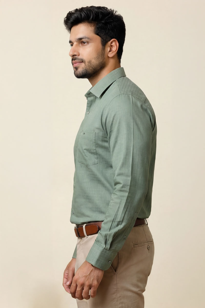 Executive Ash Green shirt -Ash Green - 2