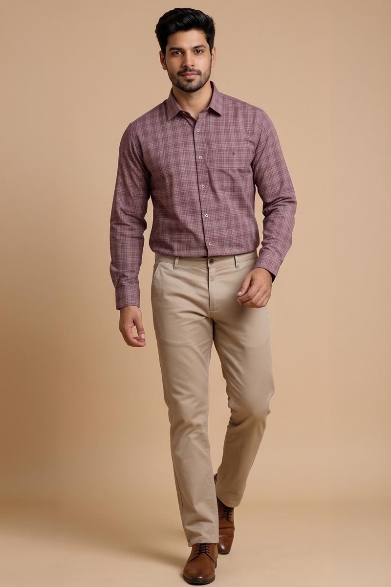 Plaid Button-down (Onion)