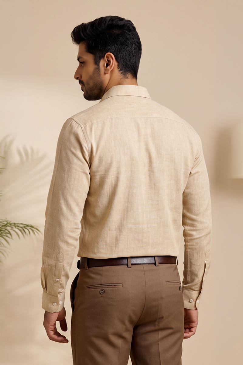 Sandstone Khaki Shirt -L-Khaki - 6