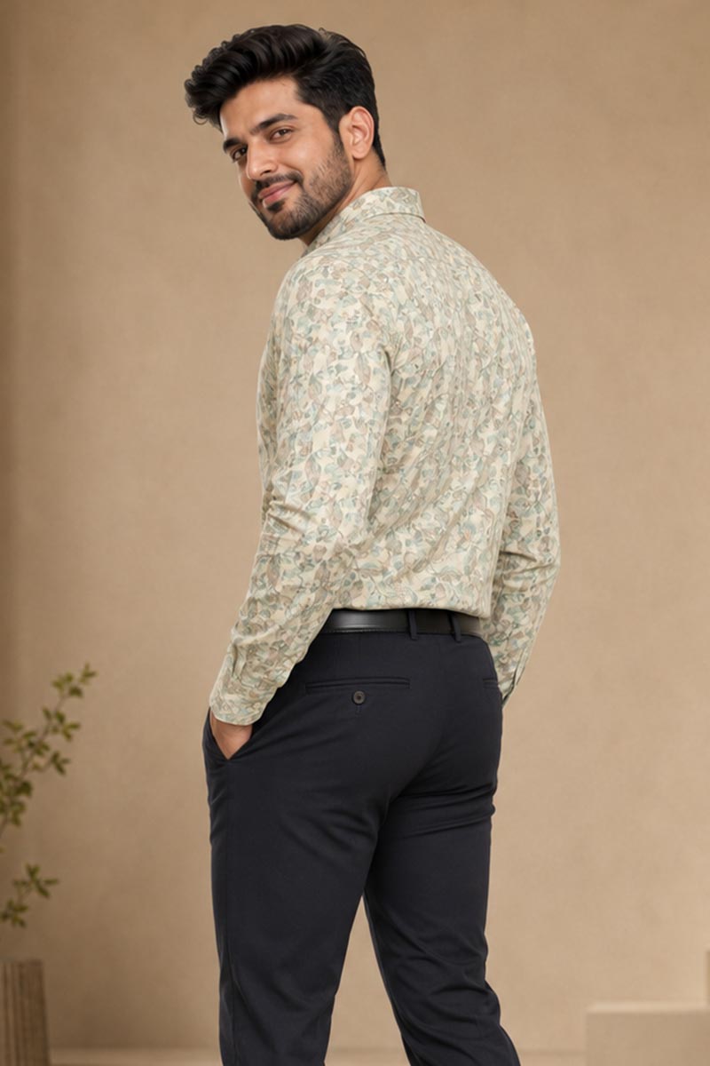 Cream Haven Shirt -Fawn-Pink - 6