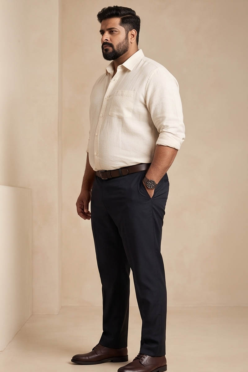 Classic Navy Formal Pant - 4