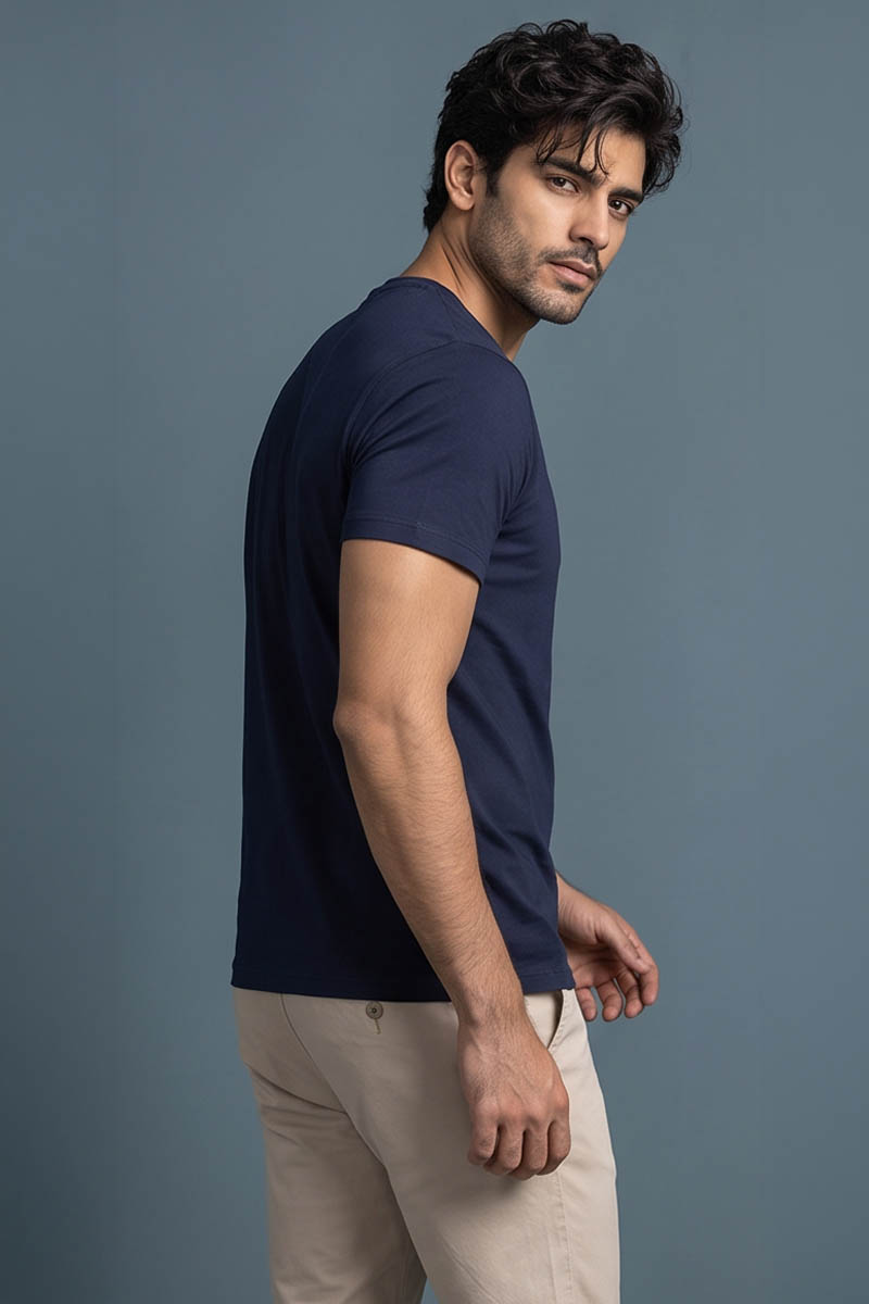 Indigo Night Signature Tee -Navy - 3