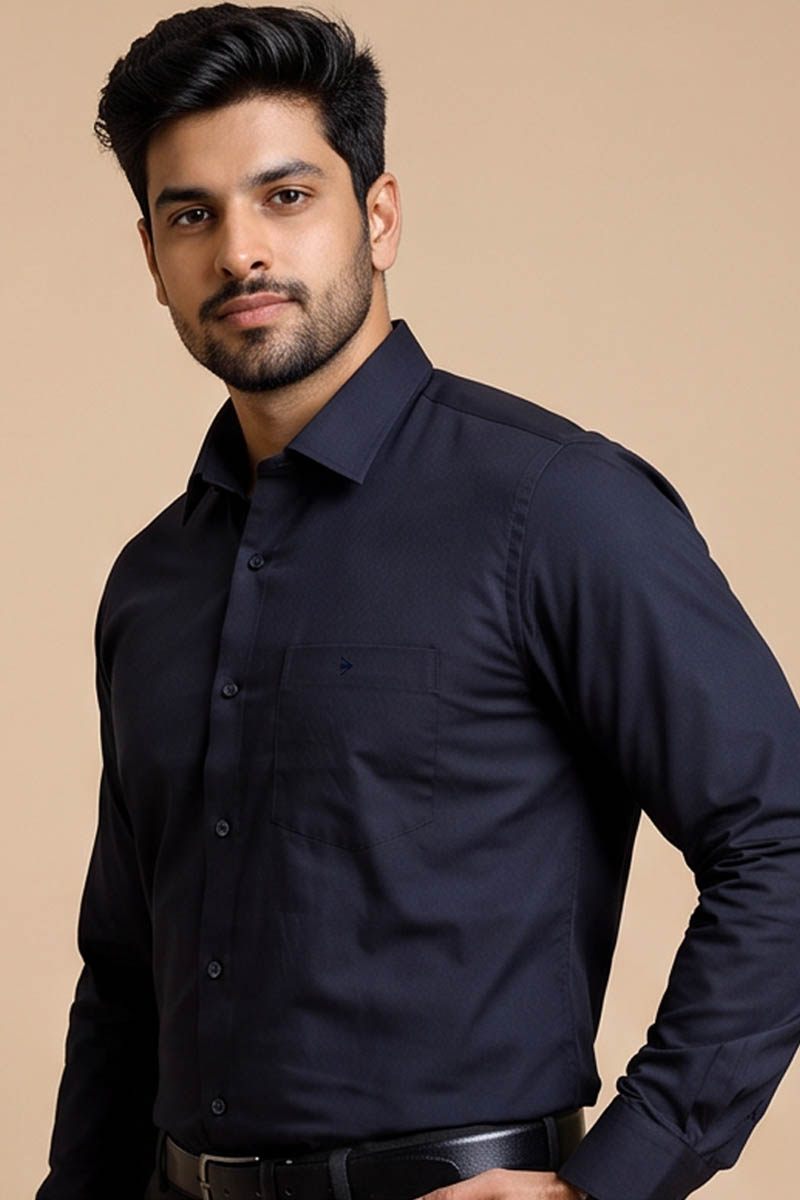 Navy Signature Shirt - Navy - 4