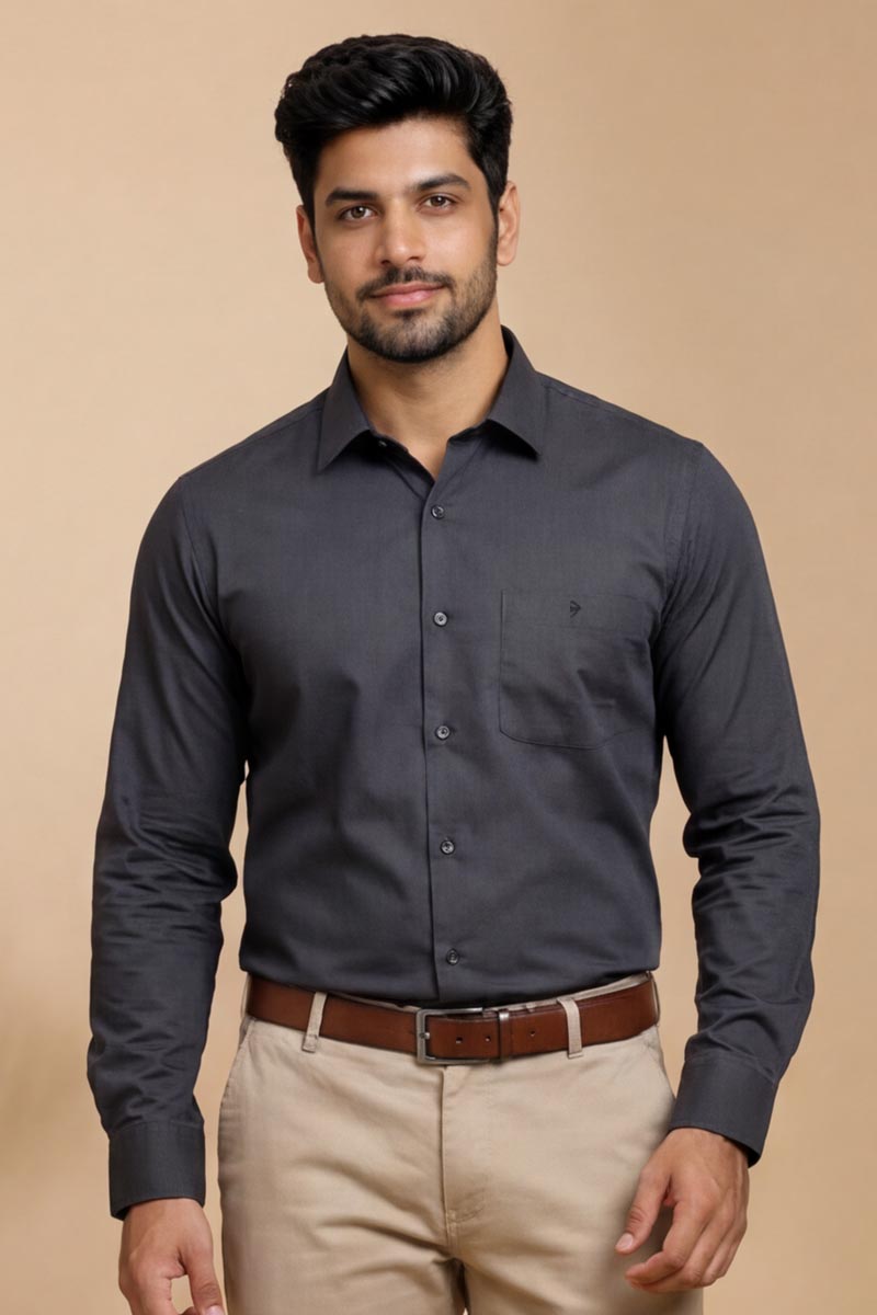 Graphite Grey Shirt -D- Grey