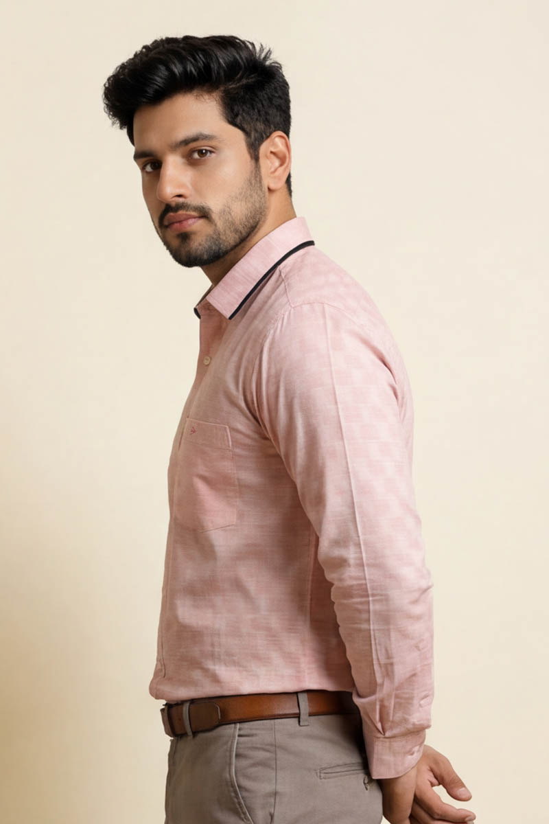 Sunrise Orange Plaid Shirt - L-Orange - 2