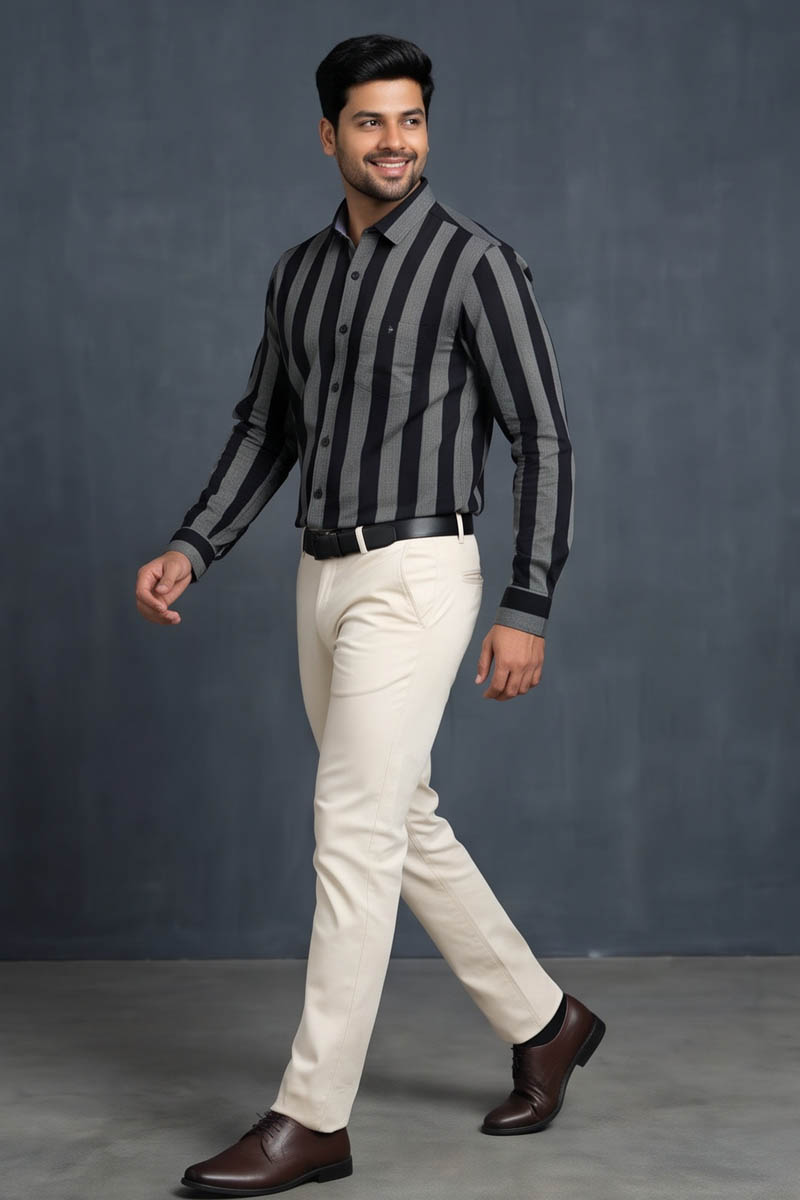 Royal Black Shirt - Black - 4