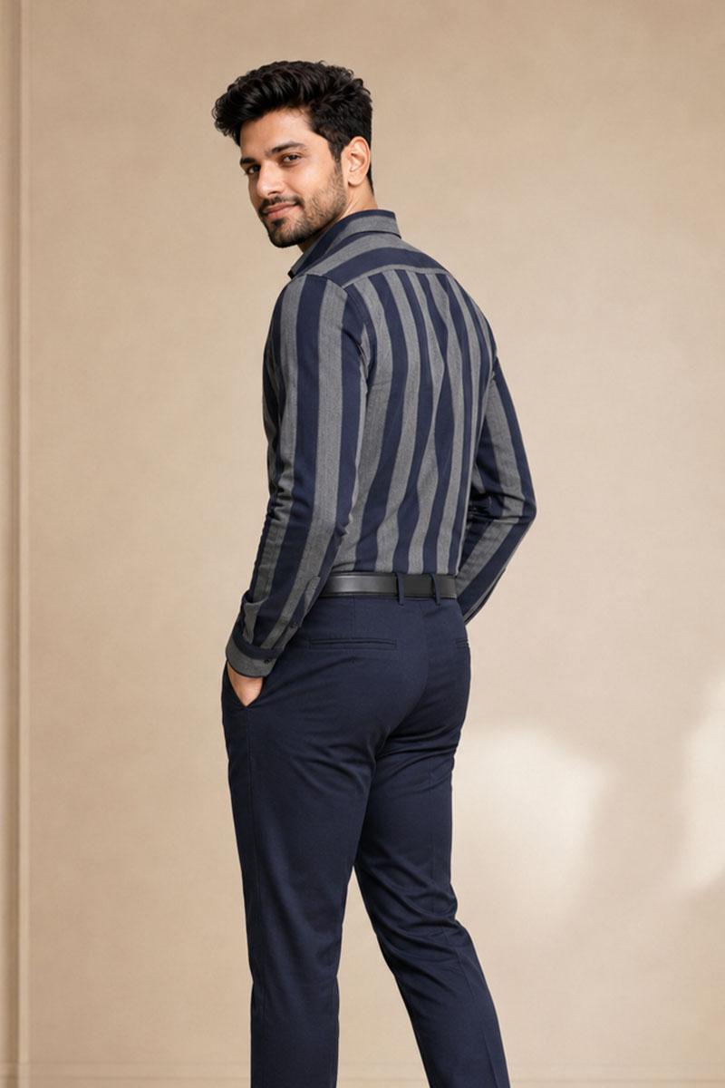 Navy Premium Shirt - Navy - 6
