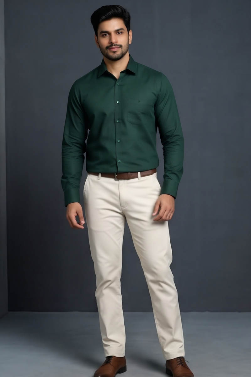 Emerald Green Classic Shirt
