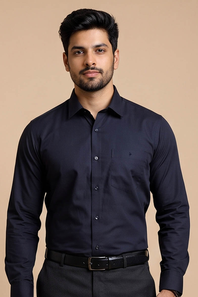 Navy Signature Shirt - Navy - 3