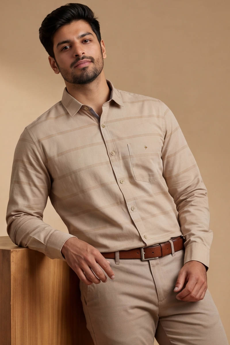 Signature Khaki Shirt - Khaki - 4