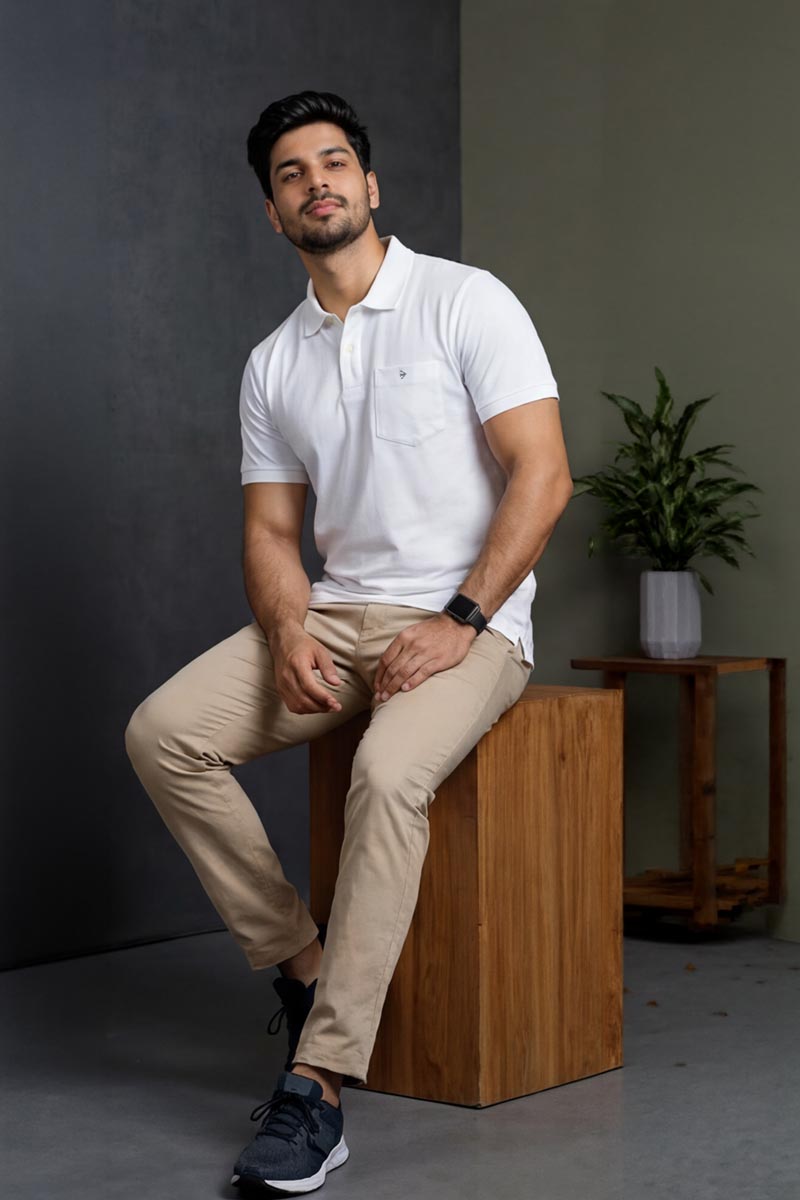 Arctic White T-Shirt - White - 4