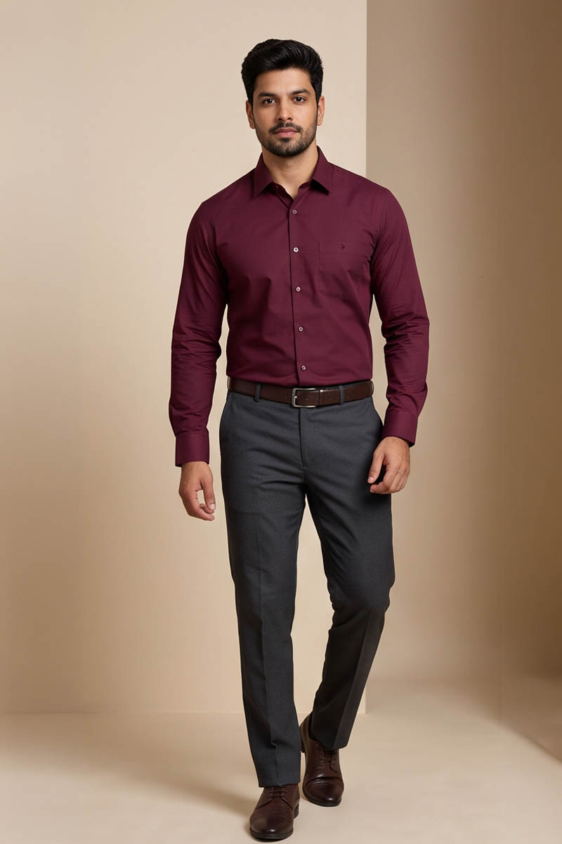 Maroon Royale Shirt - Maroon