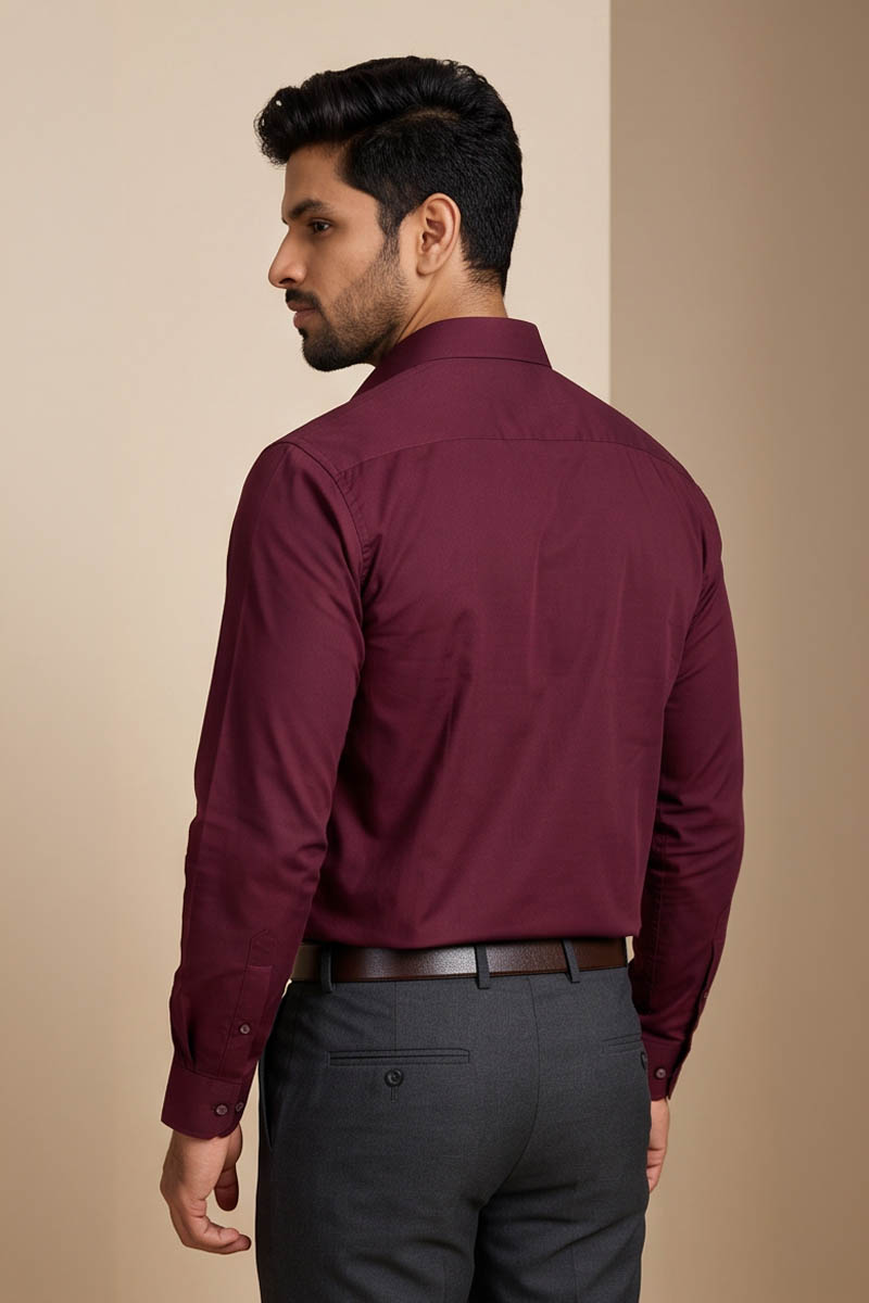 Maroon Royale Shirt - Maroon - 6