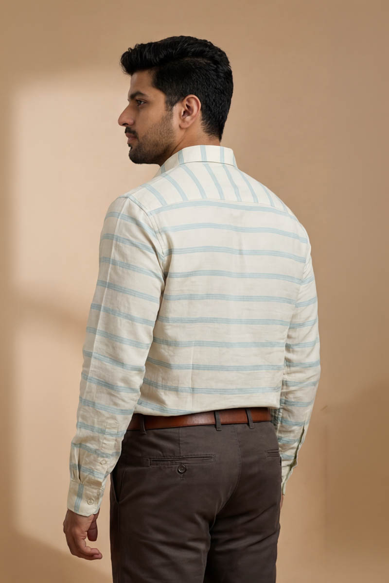 Green Classic Shirt - L-Green - 6