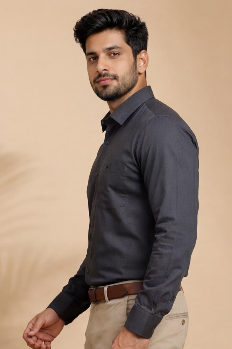 Graphite Grey Shirt -D- Grey - 2
