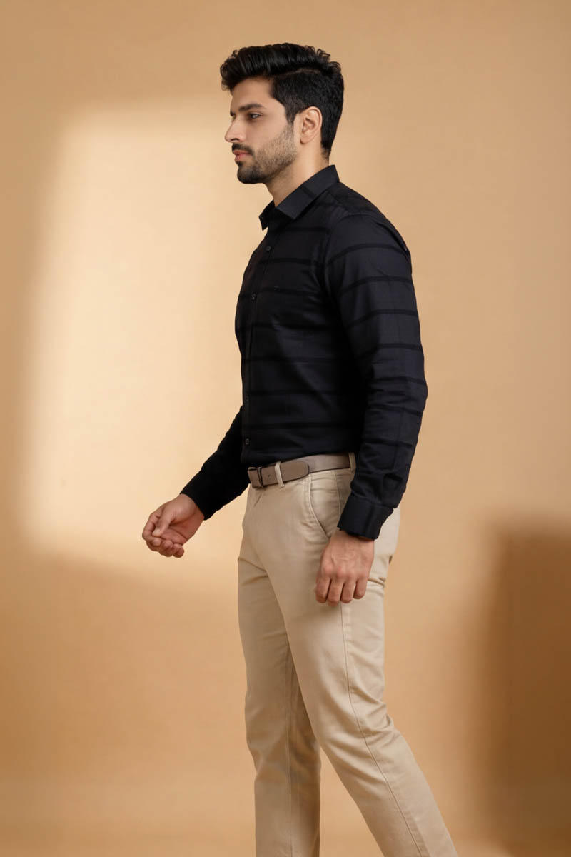 Black Ivory Classic Shirt - Black - 2