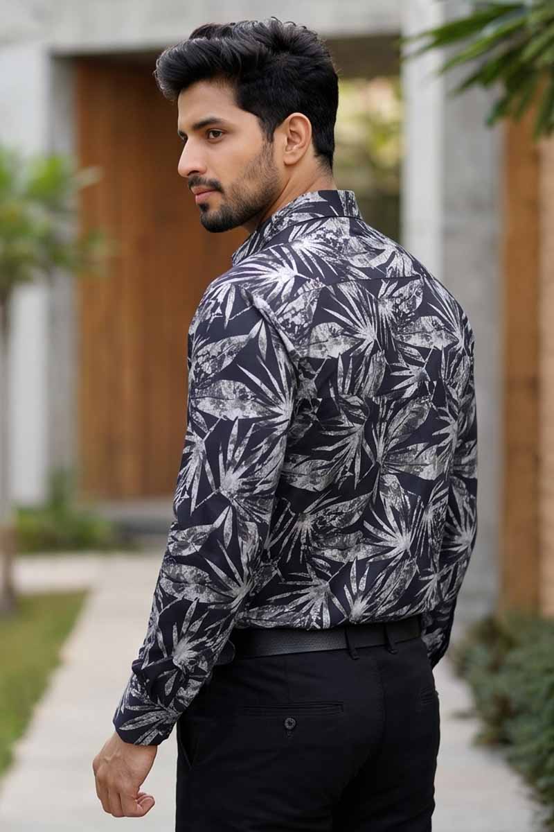 Eclipse Printed Shirt - Black - 6