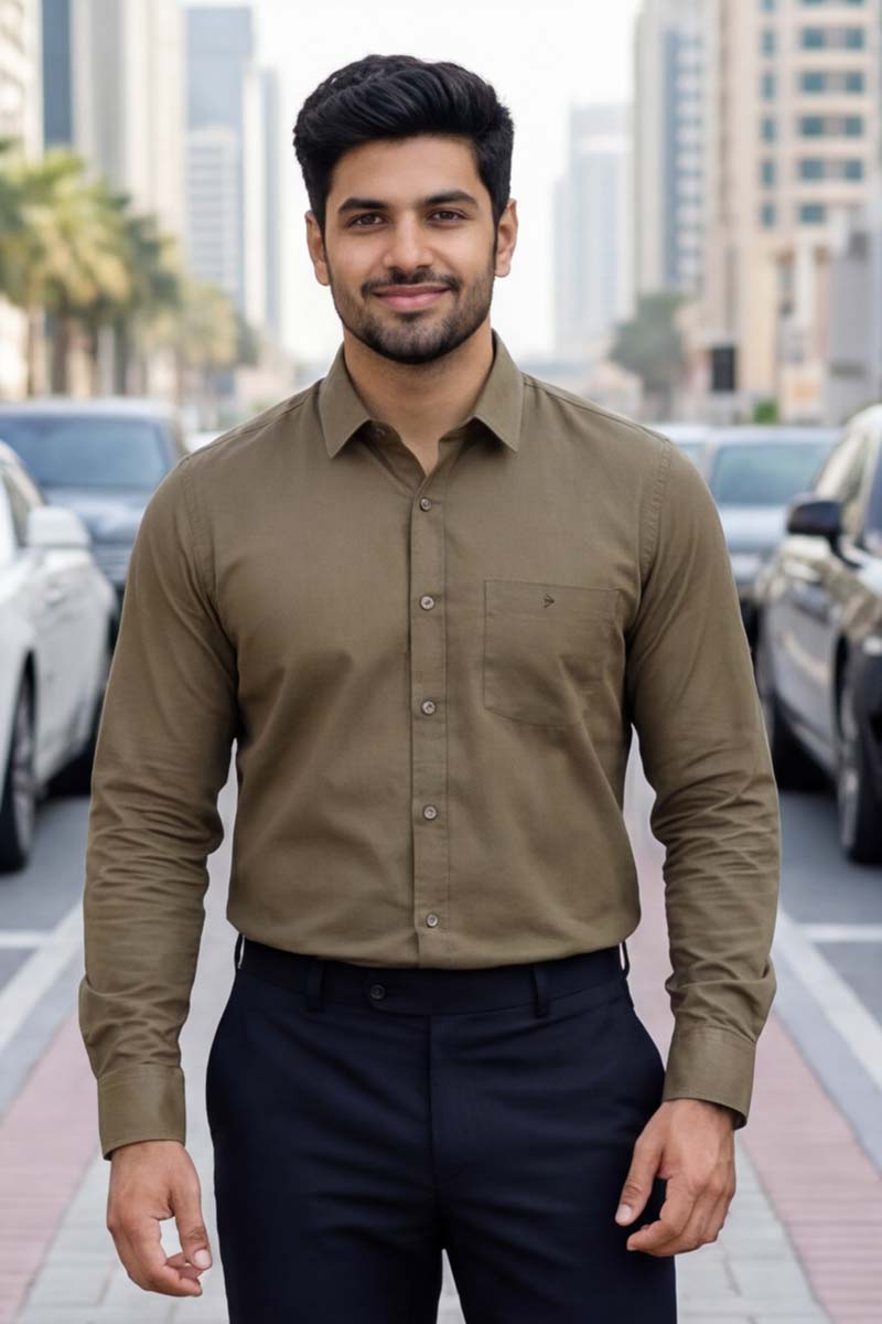 Shirt - Elevate your professional wardrobe with our Premium Gold Shirt - 2