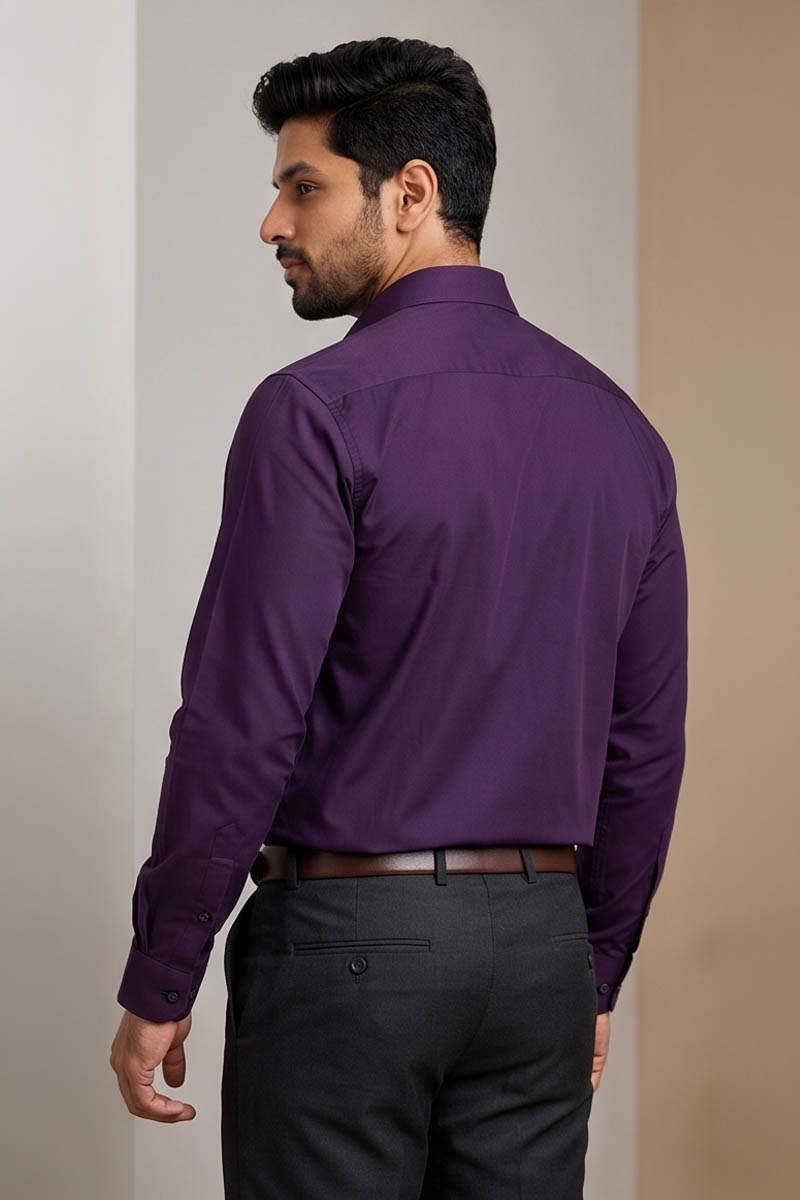 Merlot Classic Shirt - Wine - 6