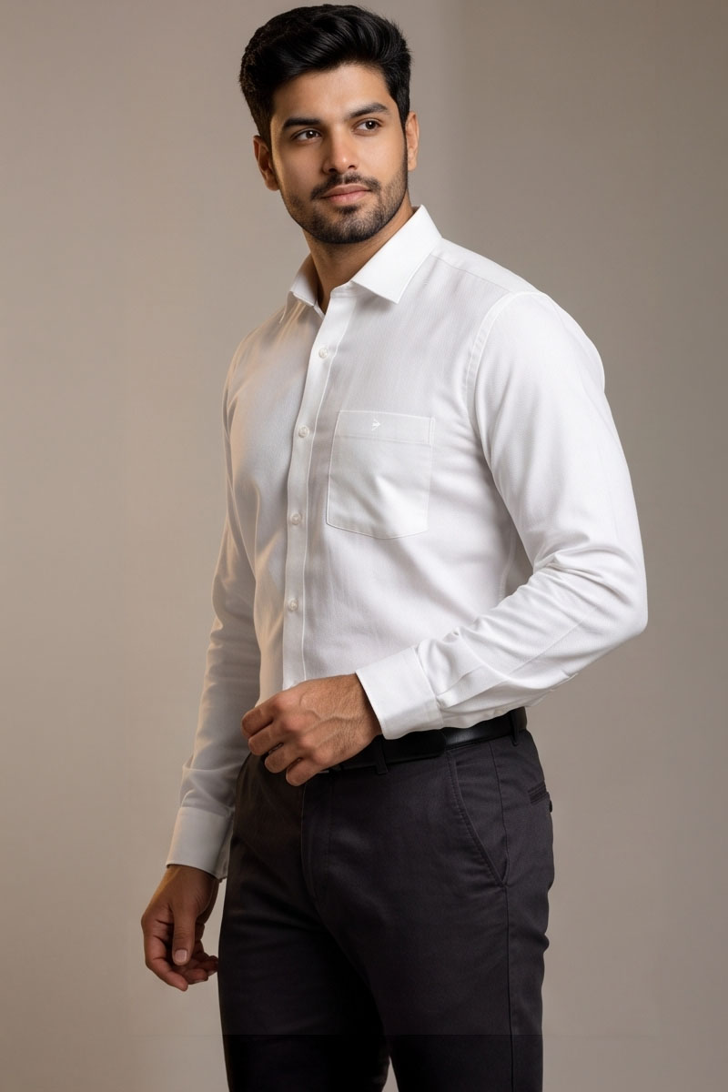 Signature White Shirt -White - 2