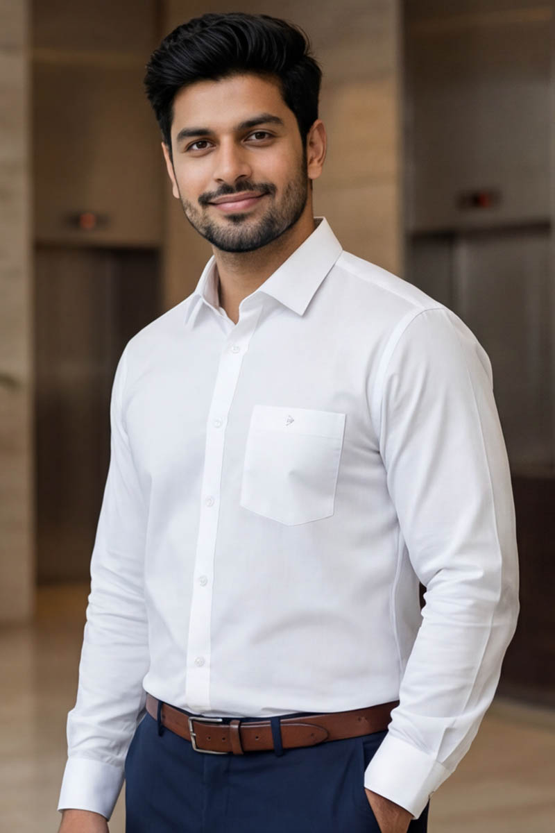 SHIRT Classic White - 3