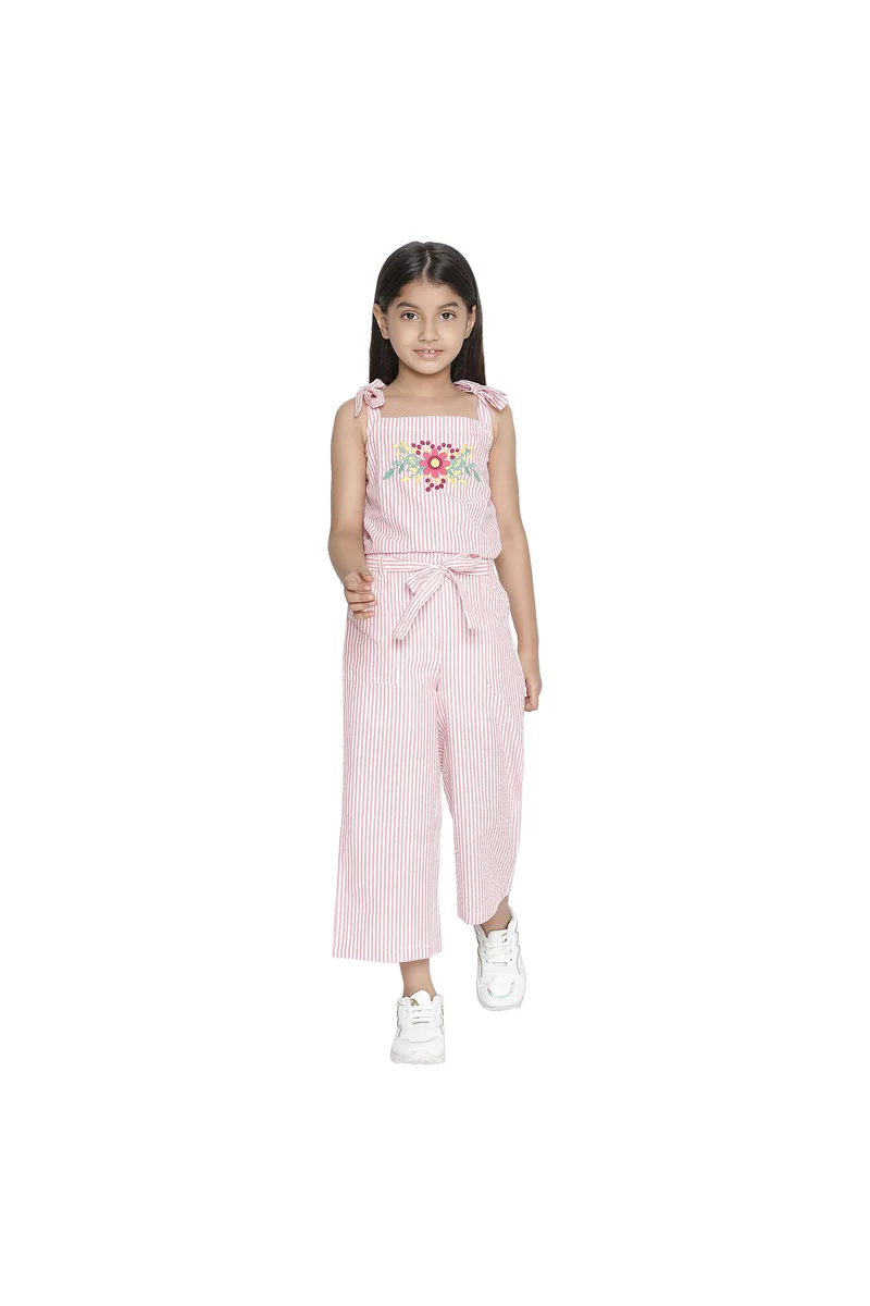 Spyby Girls Multicolor Jumpsuit