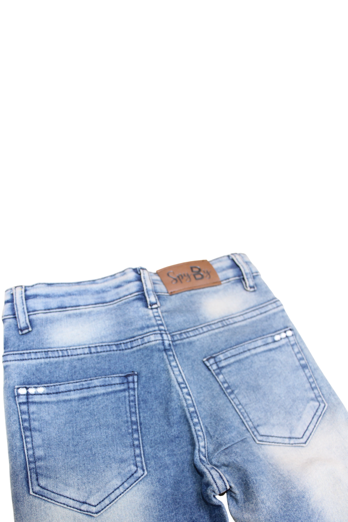 Spyby Girls Blue Color Jeans - 5