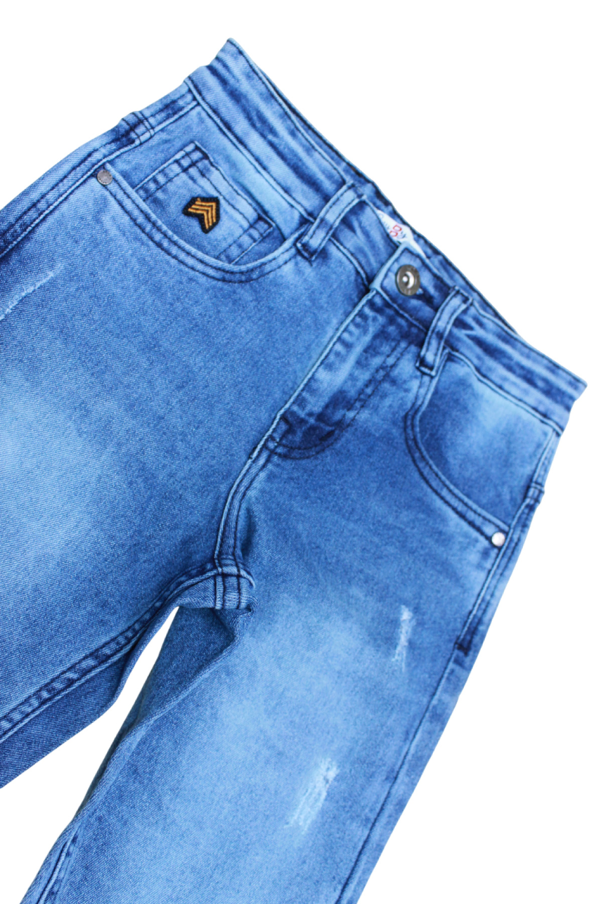 Spyby Boys Blue Color Jeans - 3