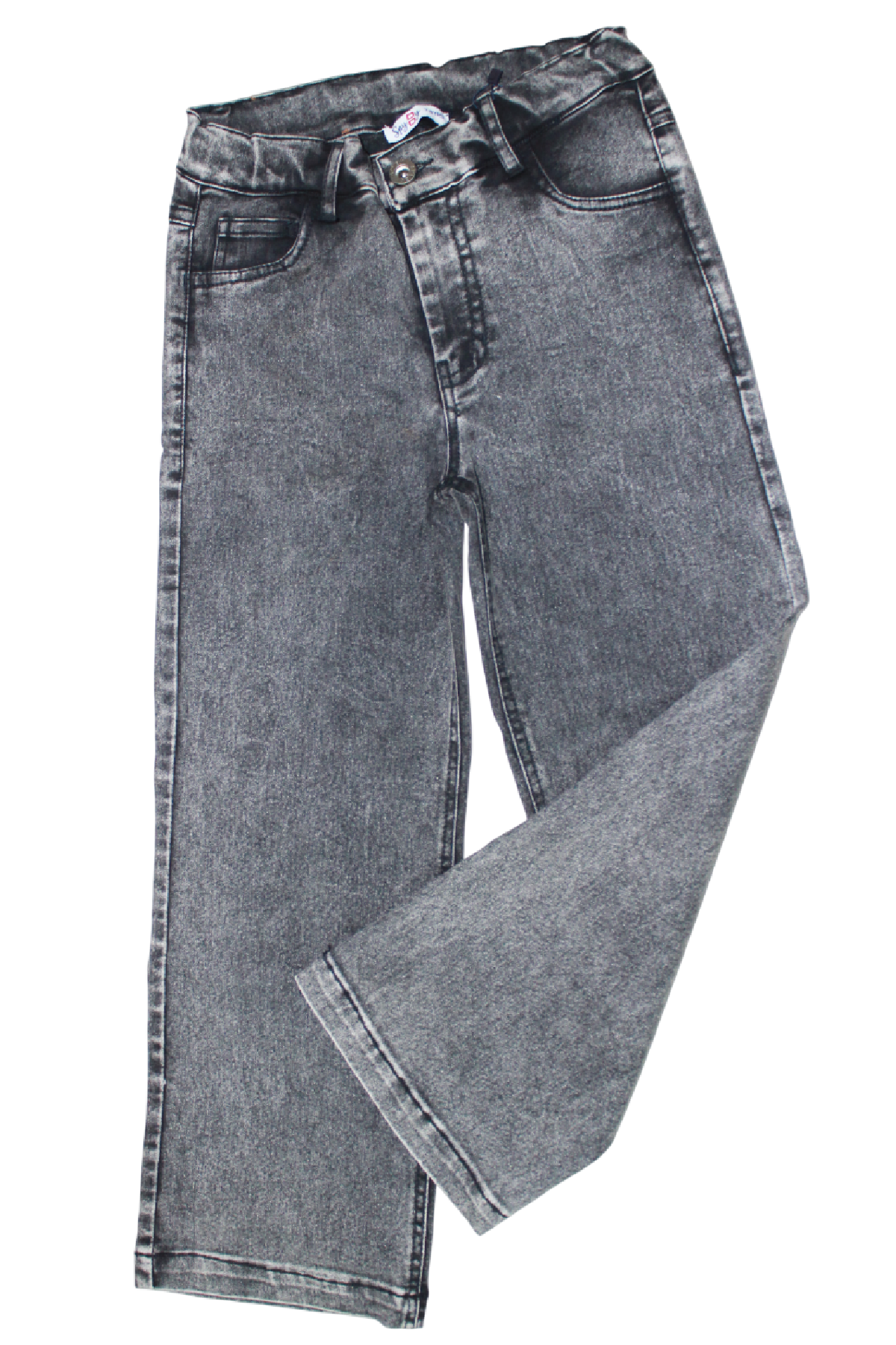 Spyby Girls Grey Color Jeans - 2