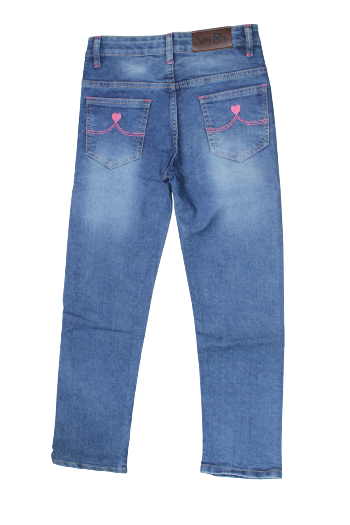 Spyby Girls Blue Color Jeans - 2