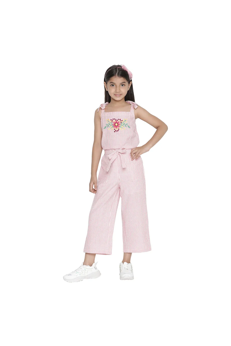 Spyby Girls Multicolor Jumpsuit - 4