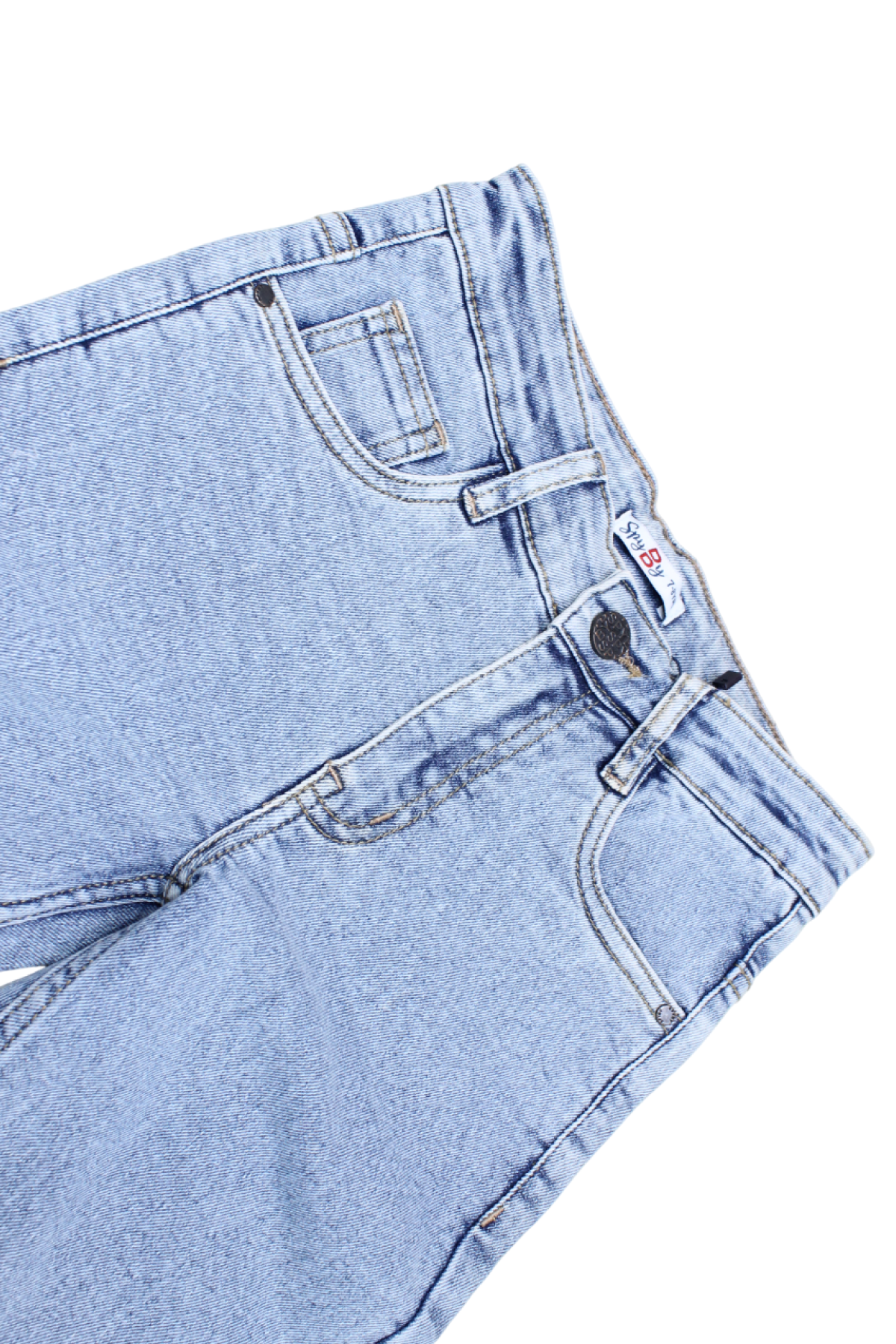 Spyby Girls Blue Color Jeans - 3