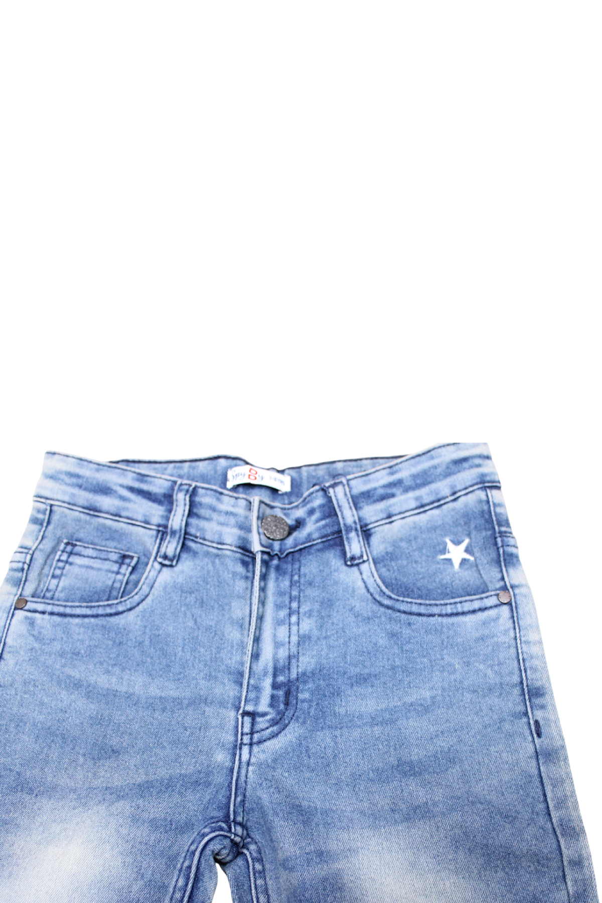 Spyby Girls Blue Color Jeans - 6