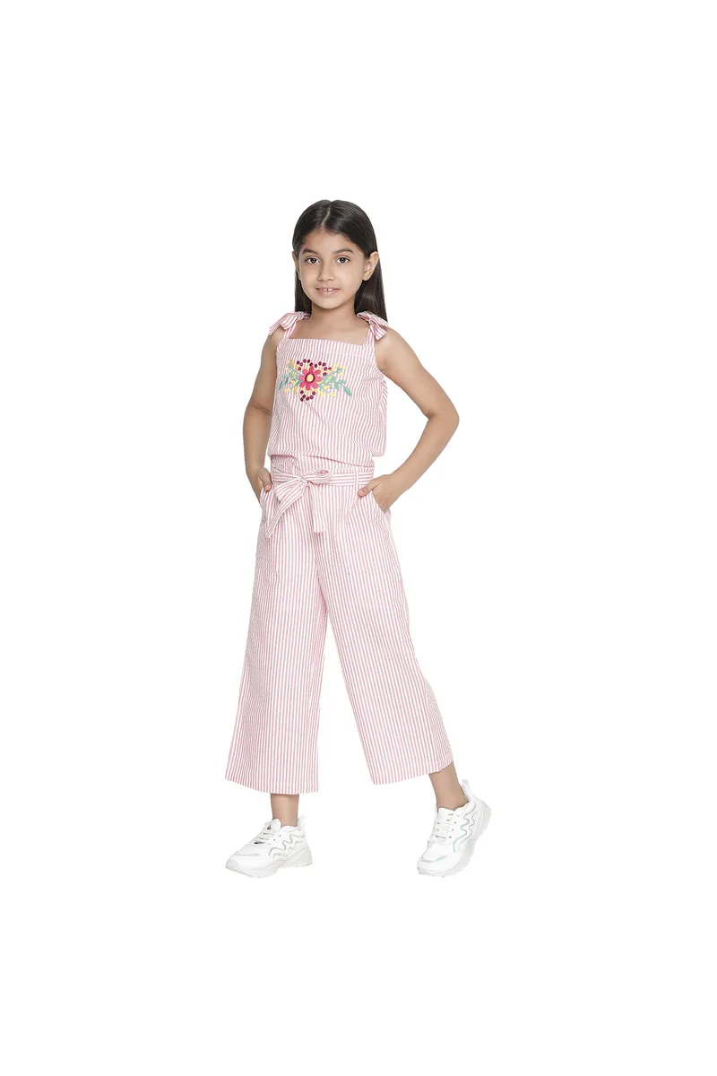 Spyby Girls Multicolor Jumpsuit - 2