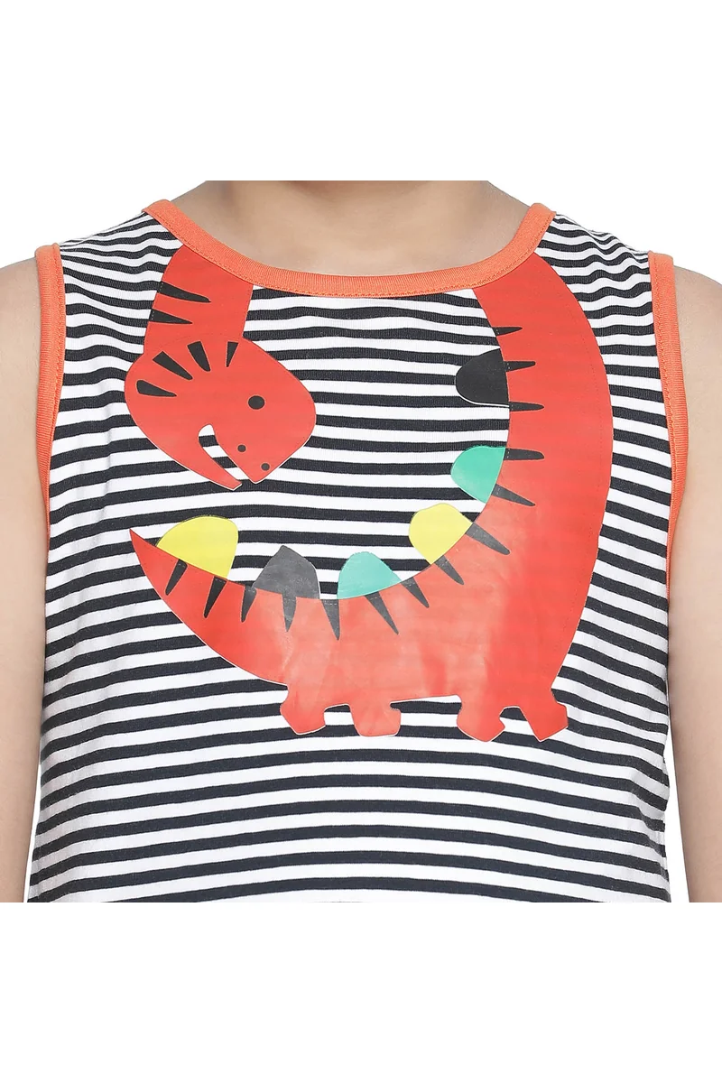 Spyby Boys Green Color Clothing Set - 5