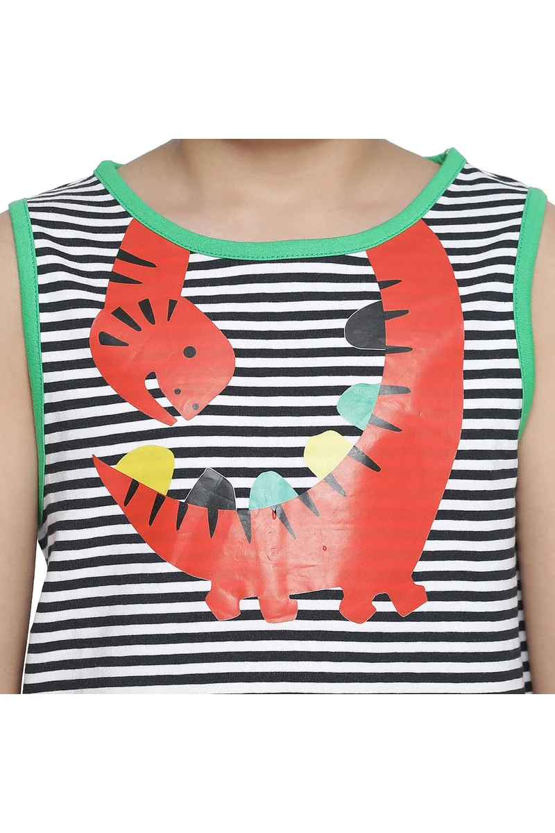 Spyby Boys Orange Color Clothing Set - 5