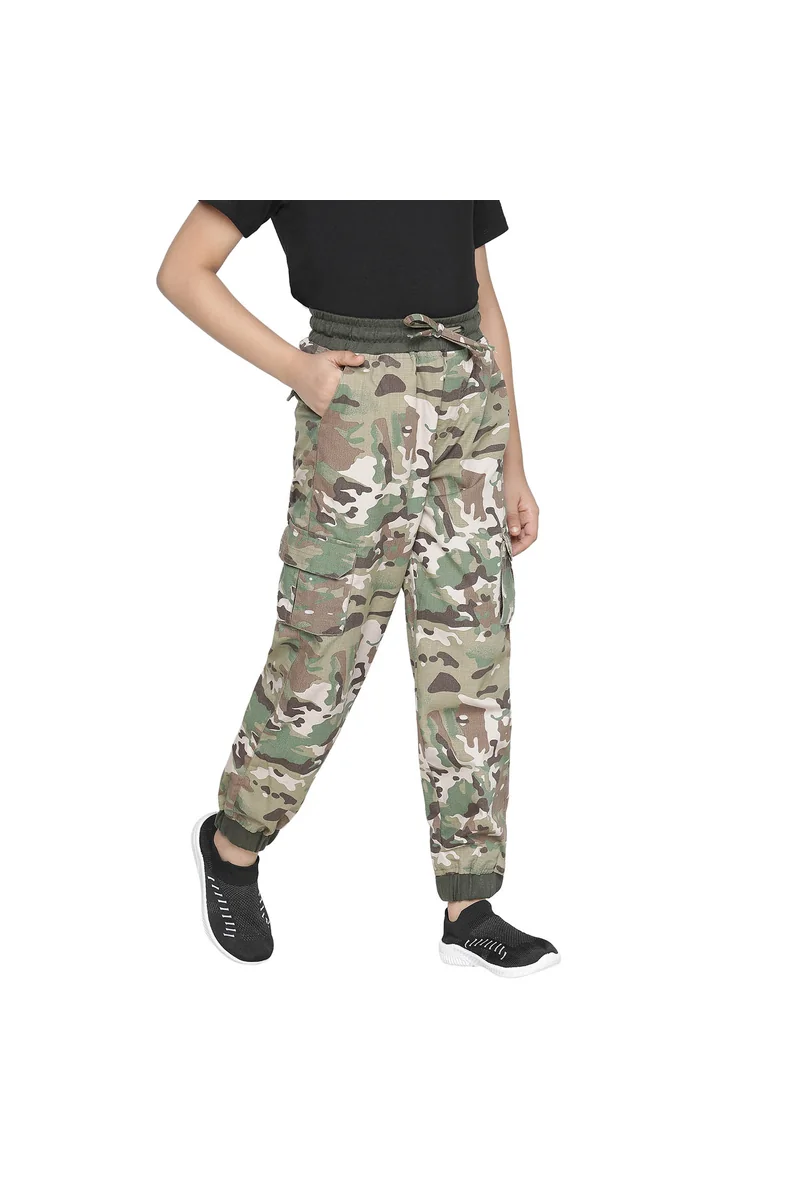 Spyby Boys Green Color Jogger - 2