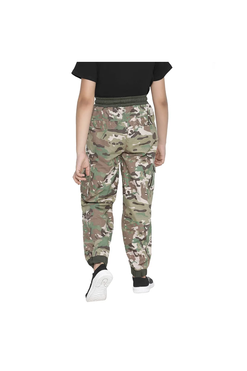 Spyby Boys Green Color Jogger - 3