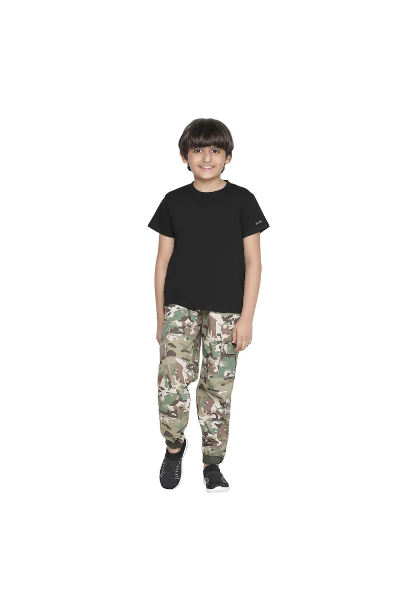 Spyby Boys Green Color Jogger - 4
