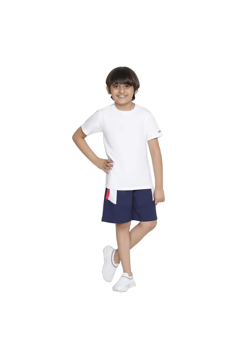 Spyby Boys Navy Blue Color Short - 4