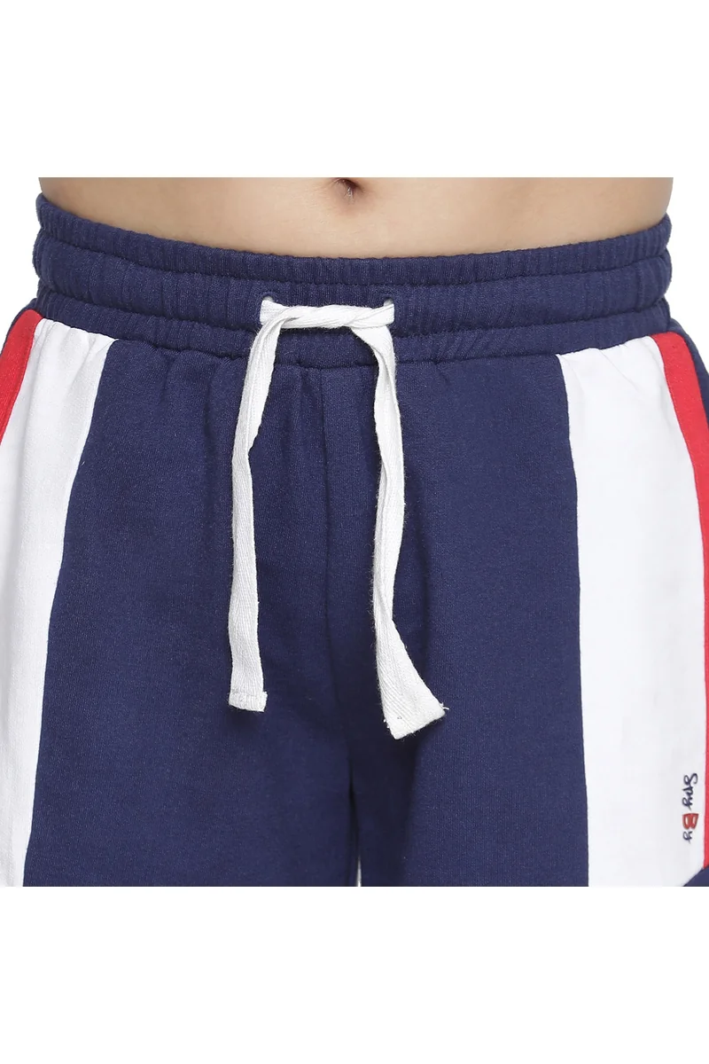 Spyby Boys Navy Blue Color Short - 5