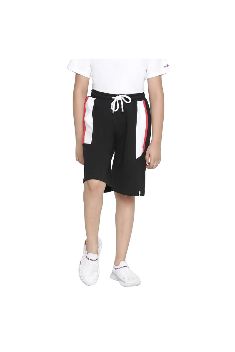 Spyby Boys Black Color Short