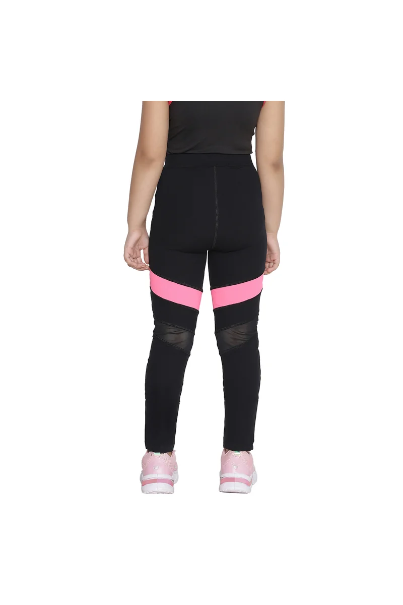 Spyby Girls Black Color Legging - 4
