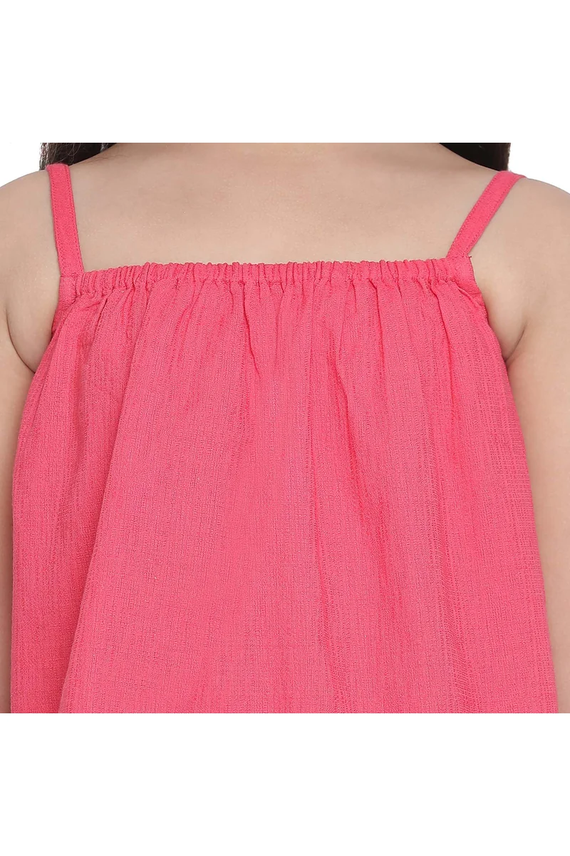 Spyby Girls Pink Color Clothing Set - 5