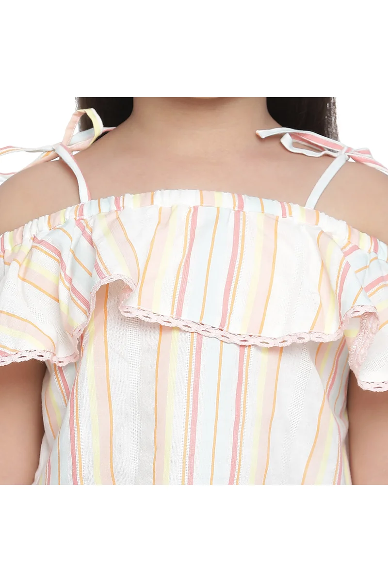 Spyby Girls Multicolor Clothing Set - 5